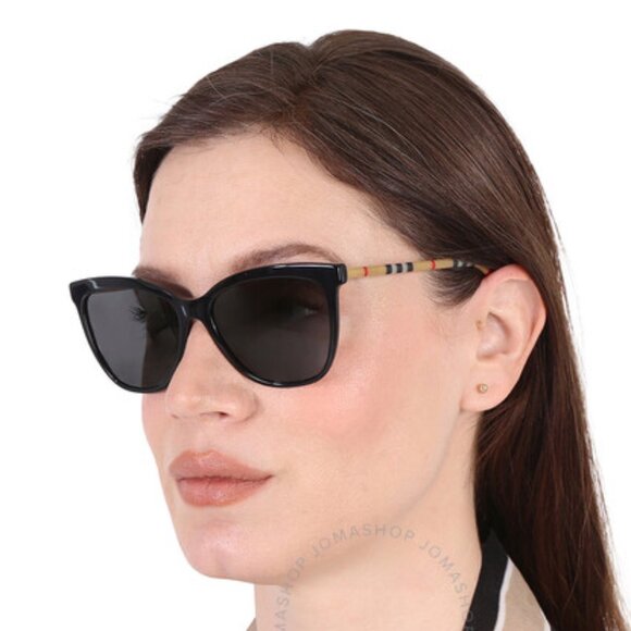 Burberry Clare Grey Butterfly Ladies Sunglasses - Picture 2 of 2